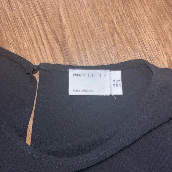 ASOS DESIGN Long Sleeve Smock Top - Picture 6 of 9